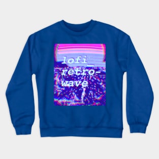 lofi retrowave Crewneck Sweatshirt